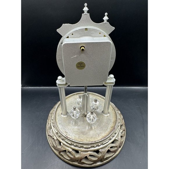 VTG Danbury Clock Company ANNIVERSARY Quartz Dome Brass Clock AS IS - Picture 4 of 8